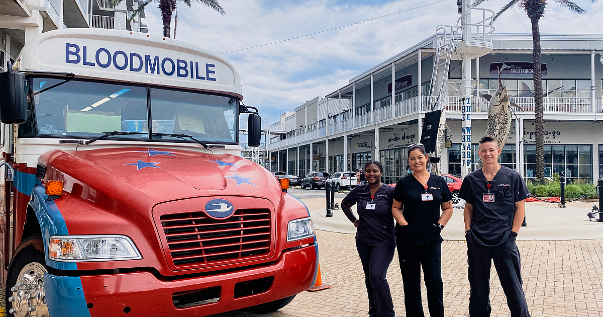 LifeSouth Blood Drive